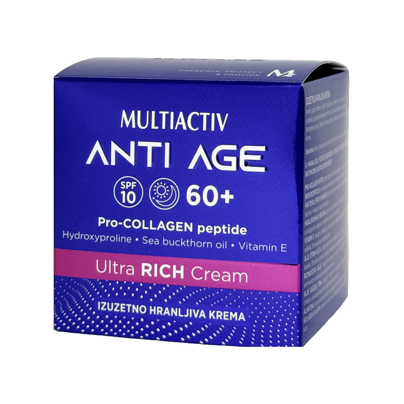 AURA ANTI AGE PRO COLAGEN PEPTIDE ULTRA RICH CREAM 60+ 50ML | KREMË PËR FYTYRË