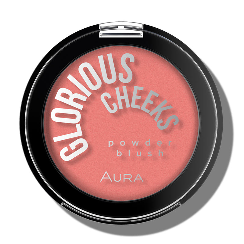 AURA GLORIOUS CHEEKS BLUSH 217 CORAL RED | SHKËLQYES PËR FAQE