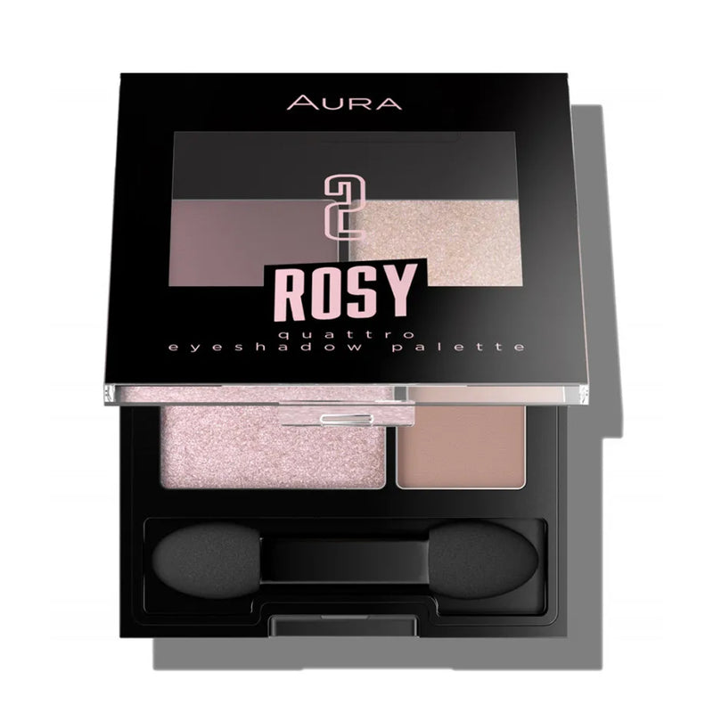 AURA EYESHADOW PALETE 4/1 ROSY | HIJE PËR SY