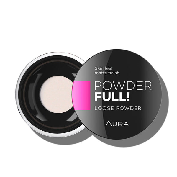 AURA POWDERFUL! LOOSE POWDER 04 CRYSTAL BRIGHT | PUDËR PLUHUR