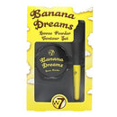BANANA DREAM  LOOSE POWDER & BRUSH SET 1X2 | PUDËR PËR FYTYRË ME BRUSHË