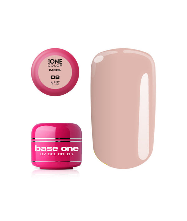 SILCARE UV GEL COLOR PASTEL 08 LIGHT PINK 5g | GELL ME NGJYRË