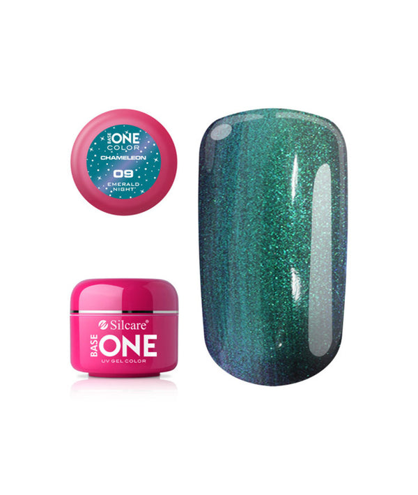 SILCARE UV GEL COLOR CHAMELEON 09 EMERALD NIGHT 5g | GELL ME NGJYRË