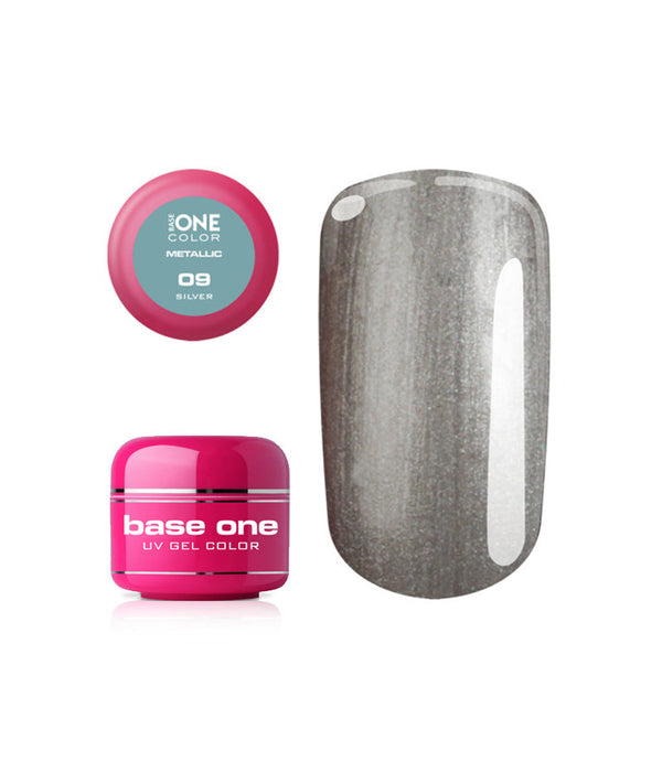 SILCARE BASE ONE UV COLOR METALLIC 09 SILVER 5G