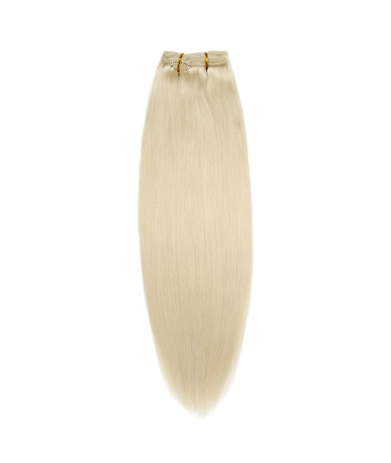 ALLURE GLAMOROUS REMI HAIR EXTENSION WHITE WITH CLIPS