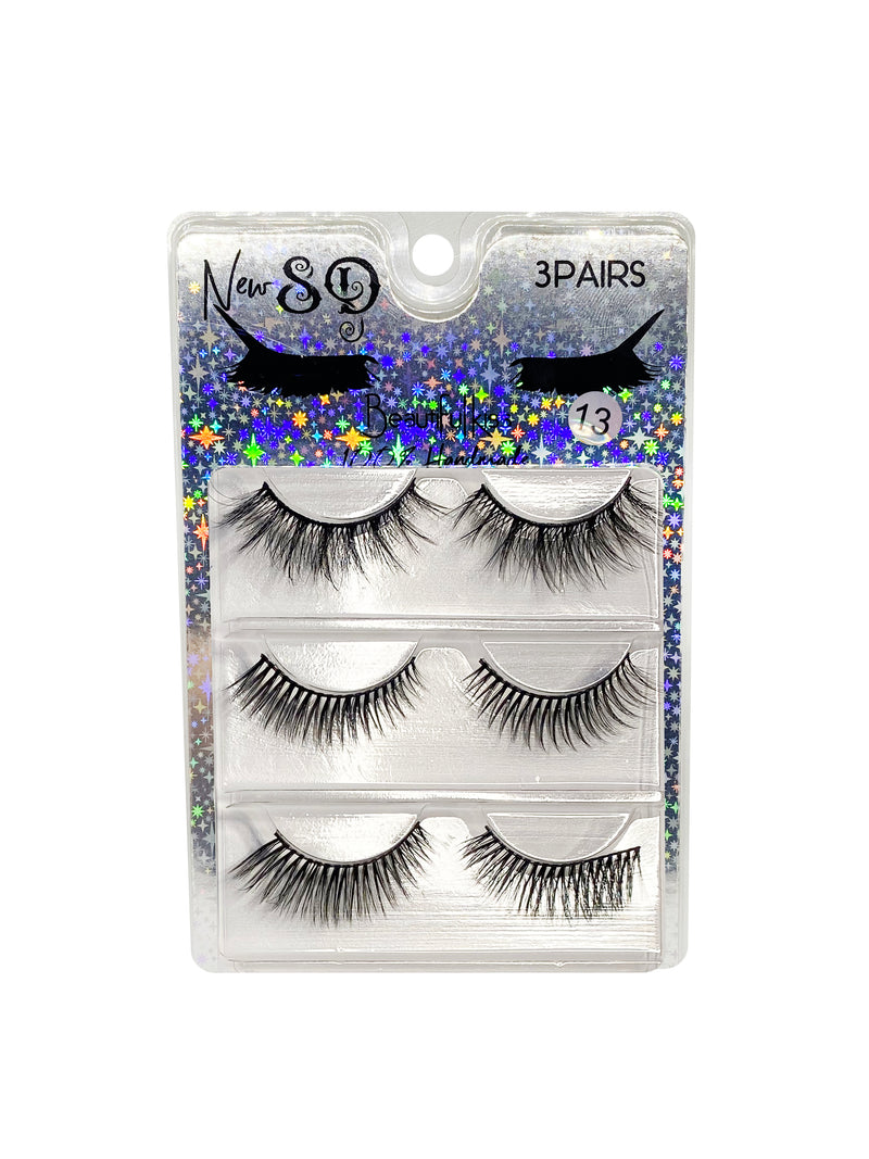 ALLURE EYELASH NEW 8D 13 BEATIFUL KISS 1x3pcs | QERPIKË BLLOK