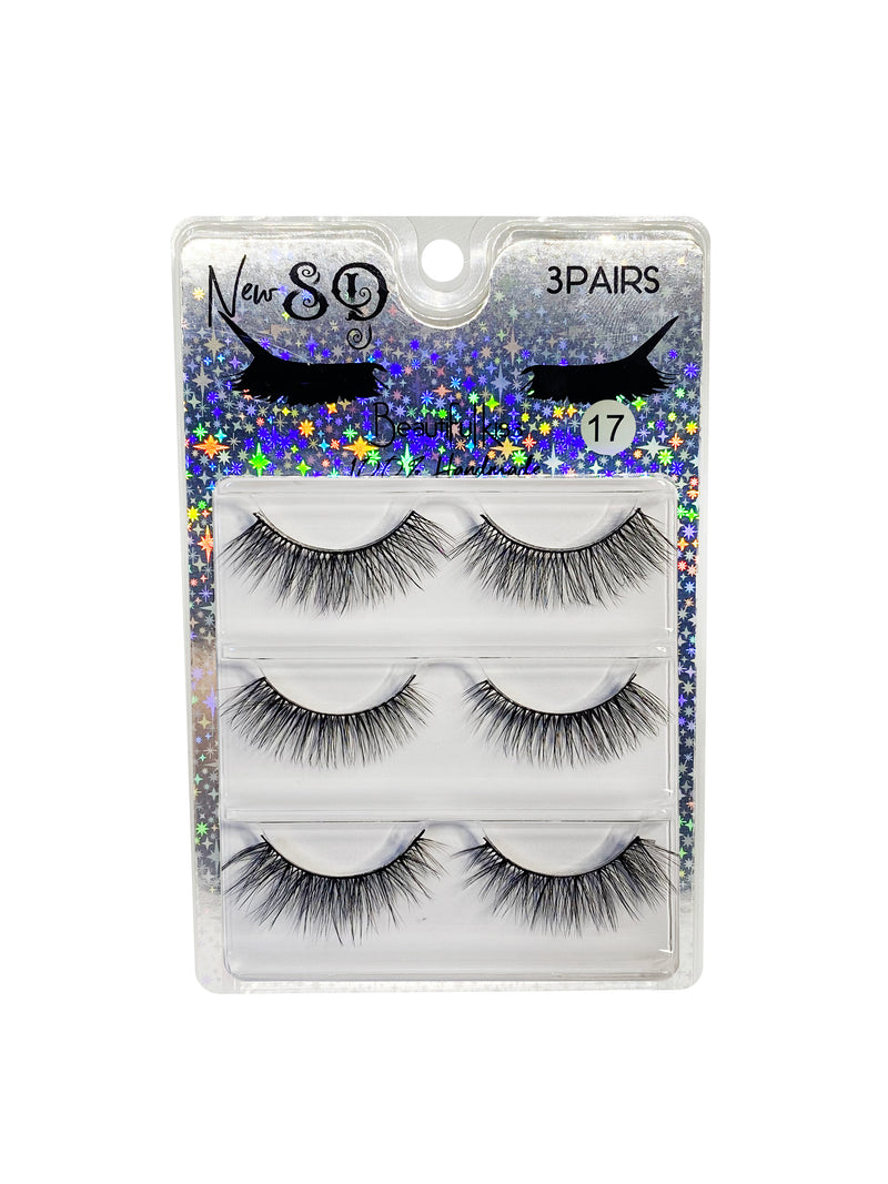 ALLURE EYELASH NEW 8D 17 BEATIFUL KISS 1x3pcs | QERPIKË BLLOK