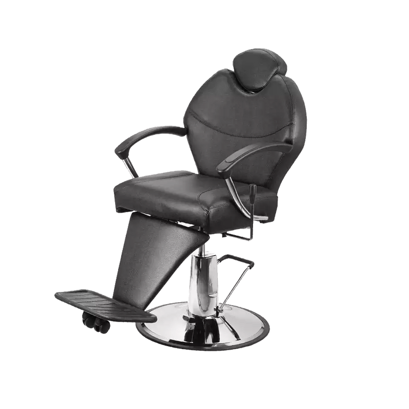 PROFESSIONAL EQUIPMENT BARBER CHAIR (BLACK) B63-CH006 | KARRIGE E ZEZË