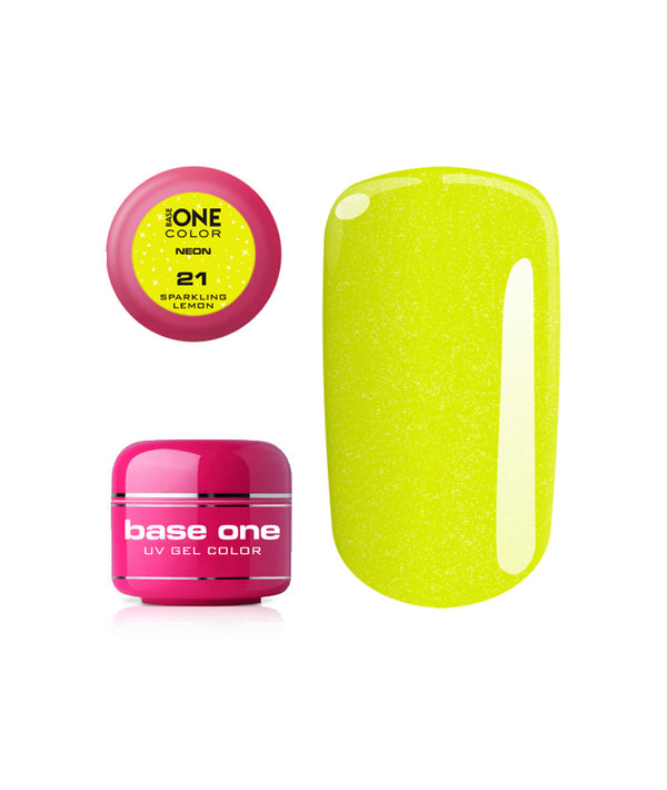 SILCARE UV GEL COLOR NEON 21 SPARKLING LEMON 5g | GELL ME NGJYRË