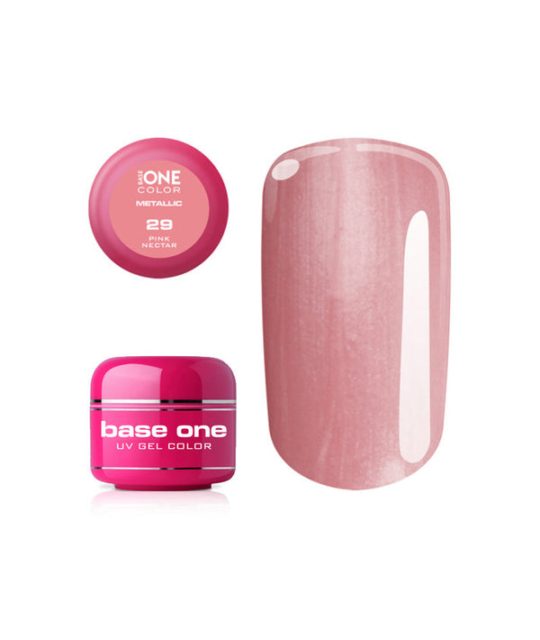 SILCARE BASE ONE UV COLOR METALLIC 29 PINK NECTAR 5G