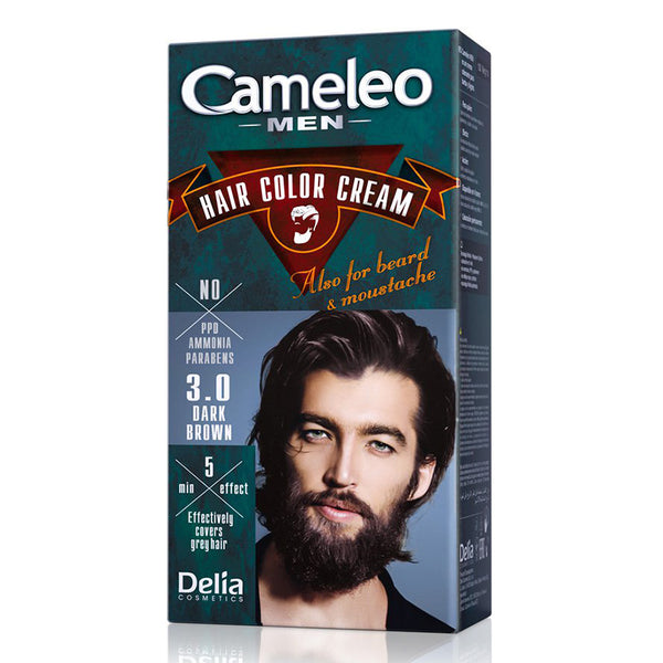 Just For Men Bartfarbe Gel Dark Brown – 30 Ml, überdeckt Grau In 5 Minuten, Mit Pflege