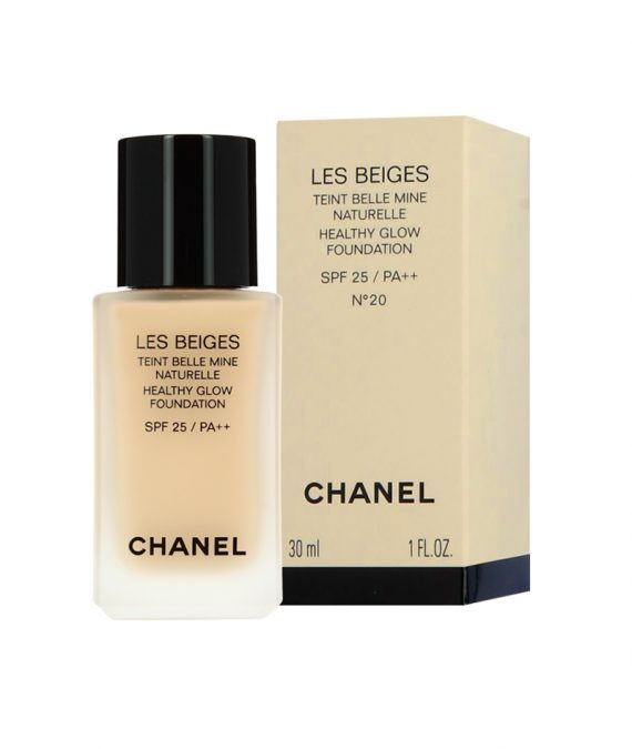 CHANEL LES BEIGES HEALTHY GLOW FOUNDATION SPF 25 / PA++ No. 20