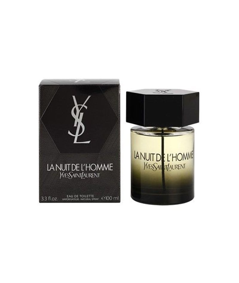 YVES SAINT LAURENT 'LA NUIT DE L'HOMME' MEN'S EAU DE TOILETTE SPRAY 100ML