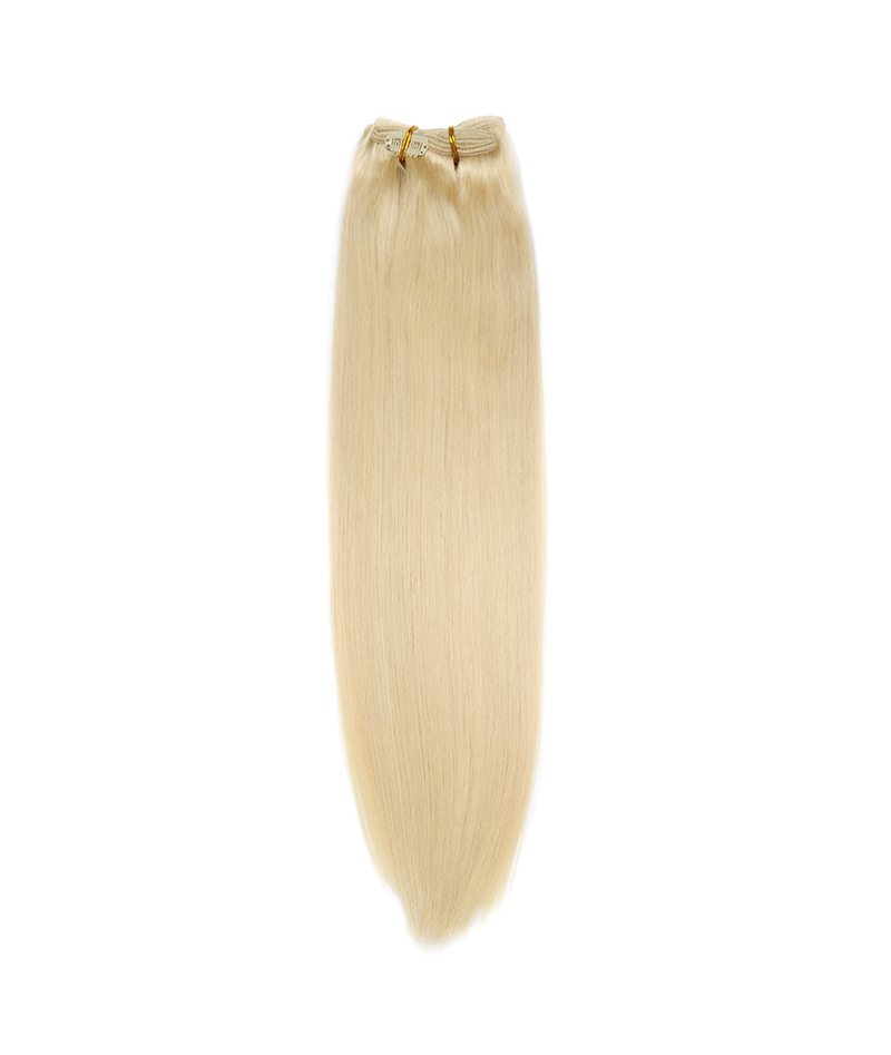 ALLURE GLAMOROUS REMI HAIR EXTENSION WHITE WITH CLIPS
