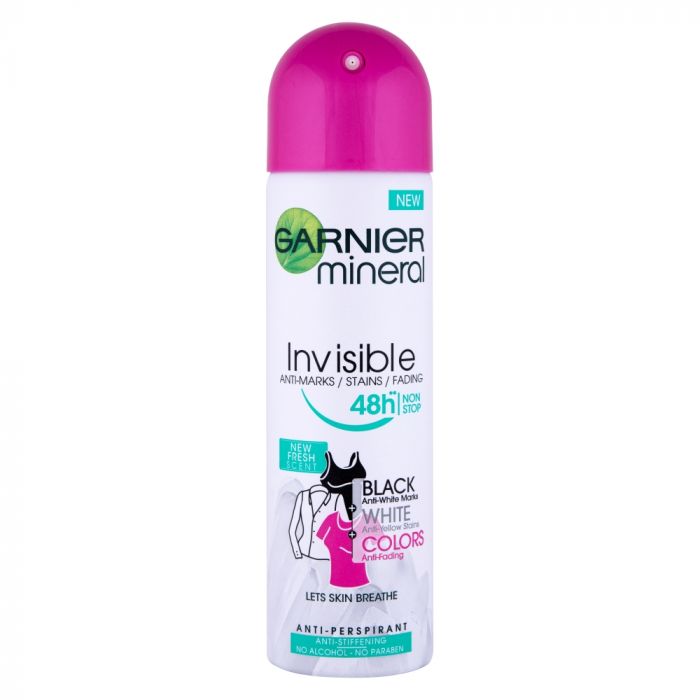 GARNIER INVISIBLE ANTI-MARKS/STAINS/FADING FRESH SCENT 48h 150ml 
