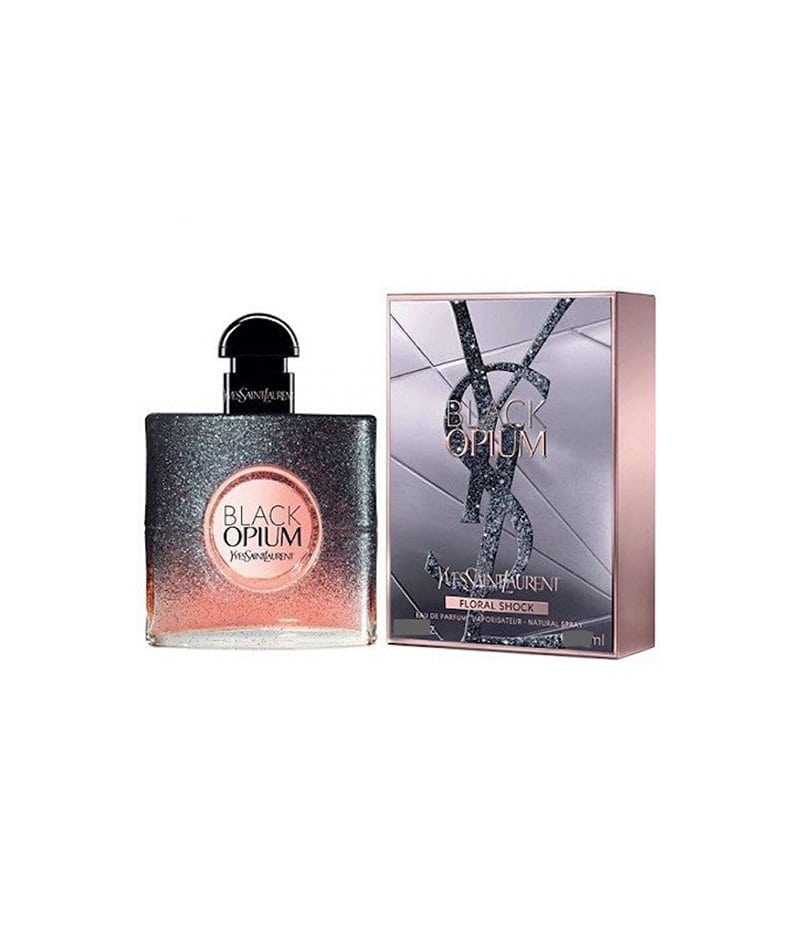 YVES SAINT LAURENT BLACK OPIUM FLORAL SHOCK EDP 50ml | PARFUM PËR FEMRA