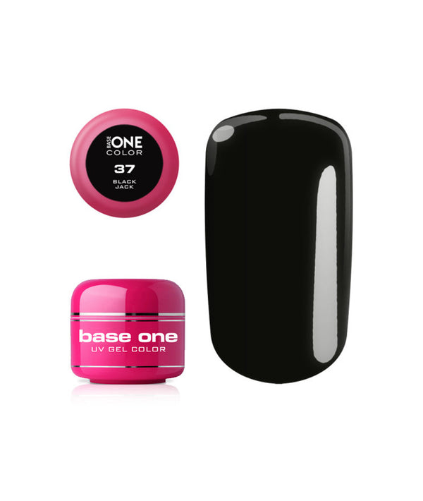 SILCARE UV GEL COLOR 37 BLACK JACK 5g | GELL ME NGJYRË