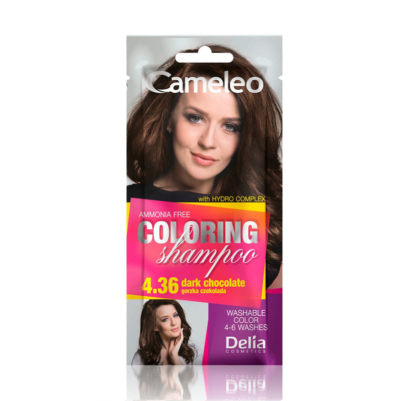 DELIA CAMELEO HAIR COLOR SHAMPOO 4.36 40ml 