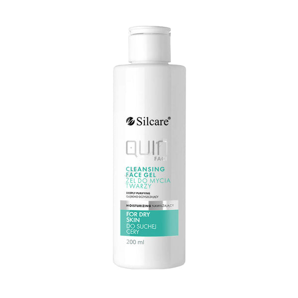SILCARE QUIN CLEANSING FACE GEL FOR DRY SKIN 200ml 