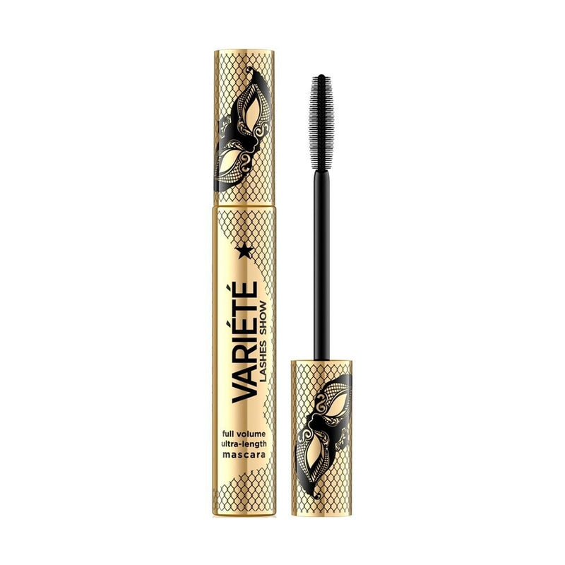 EVELINE VARIETE LASHES SHOW MASCARA BLACK LENGTHENING VOLUME 10ml