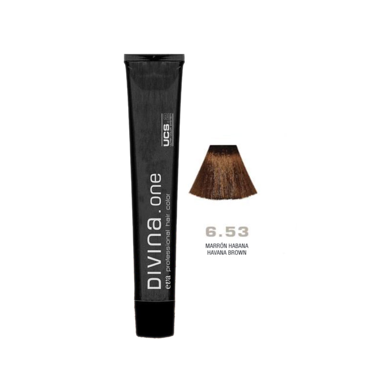 EVA DIVINA ONE HAIR COLOR 6.53 60ML | NGJYRË PËR FLOKË