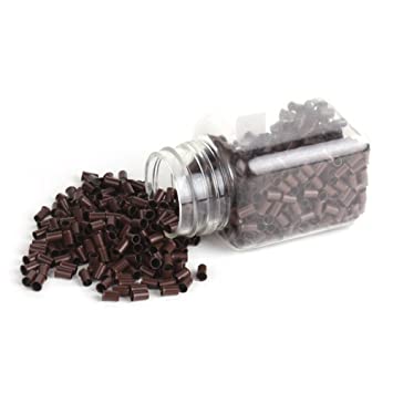 ALLURE EXTENSION BEADS FOR HAIR (BROWN) 1x1000pcs 