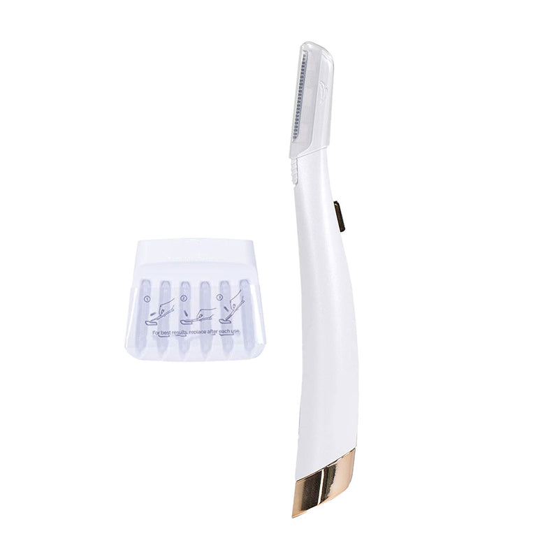 ALLURE FLAWLBSS FACIAL EXFOLIATOR & HAIR REMOVER