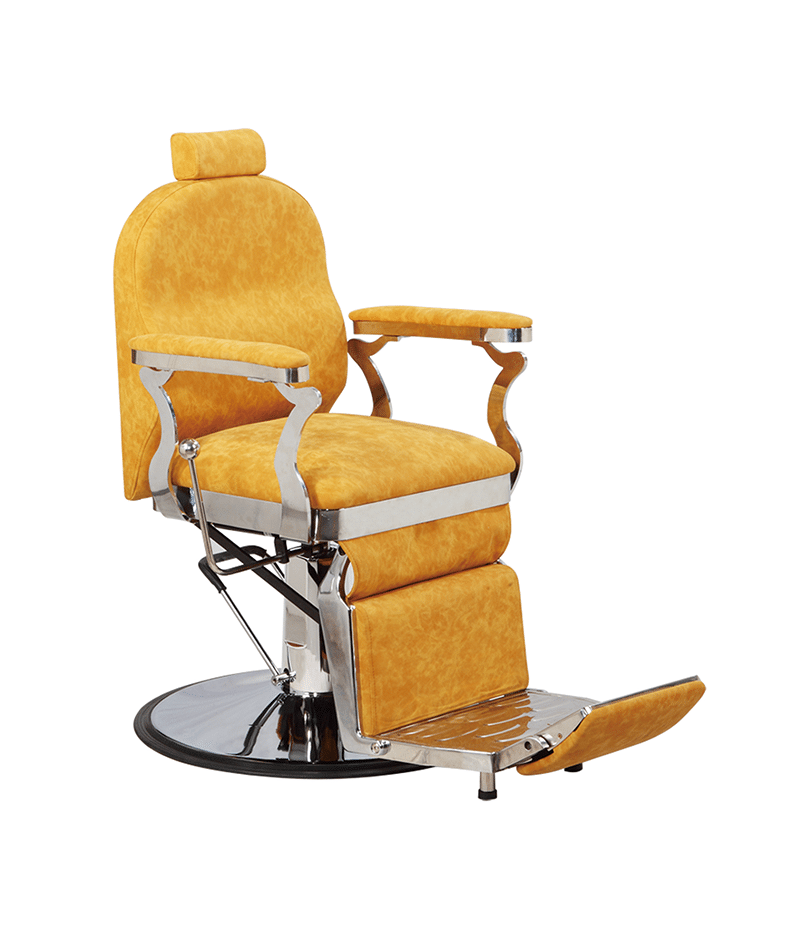 PROFESSIONAL EQUIPMENT CHAIR BARBER (GOLD) 6619 
