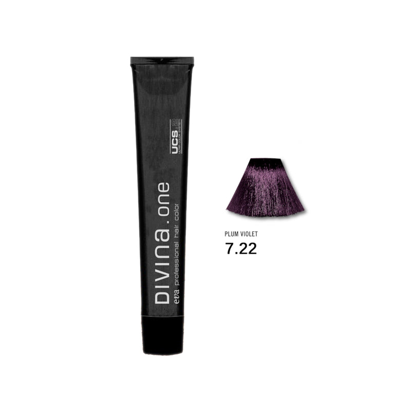 EVA DIVINA ONE HAIR COLOR 7.22 60ML