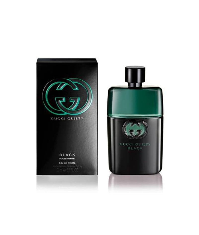 GUCCI GUILTY BLACK POUR HOMME MEN'S EAU DE TOILETTE SPRAY 90ML 