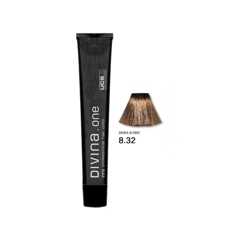 EVA DIVINA ONE HAIR COLOR 8.32 60ML | NGJYRË PËR FLOKË