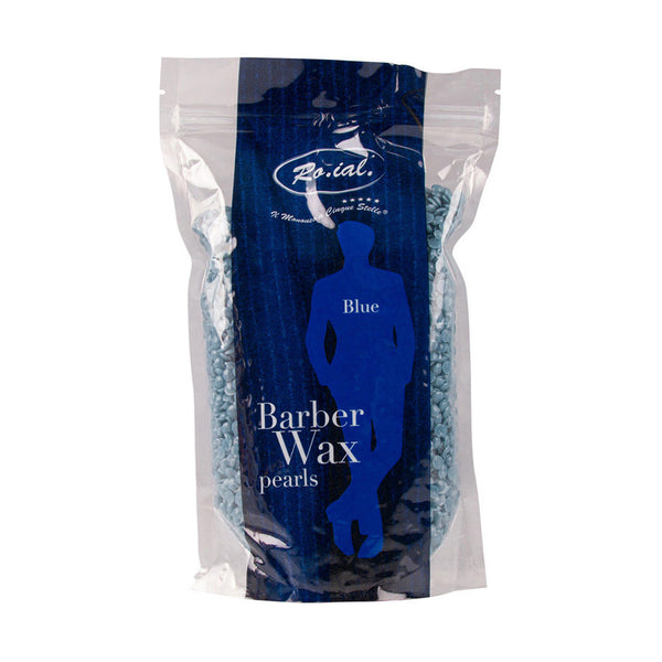 RO.IAL HOT WAX PEARLS BEARBER BLUE 800g | DYLL PËR DEPILIM PA LETËR