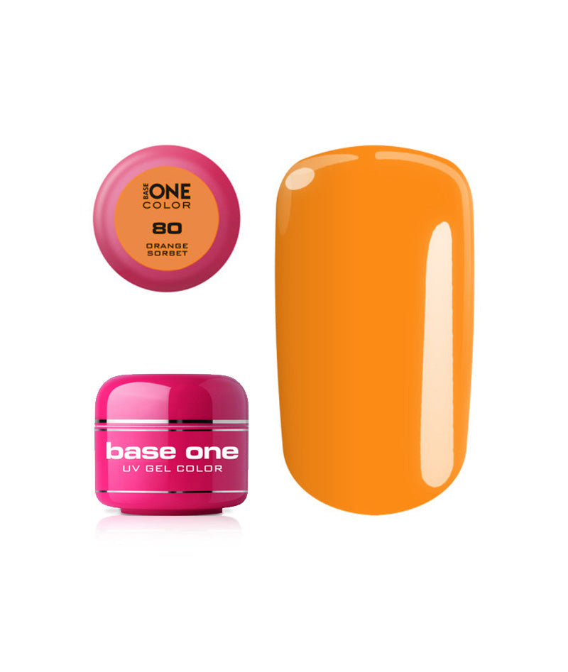 SILCARE UV GEL COLOR 80 ORANGE SORBET 5g | GELL ME NGJYRË
