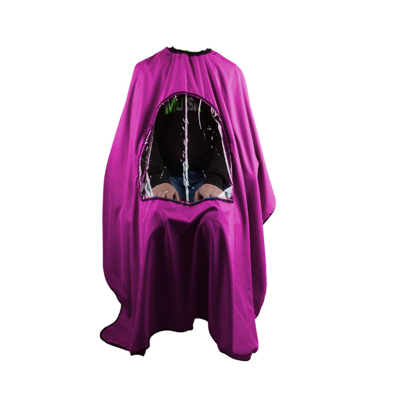 LOVIGO PROFESSIONAL SALON CAPE WITH WINDOW (LAVANDER)