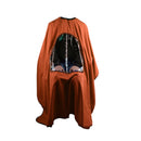 LOVIGO PROFESSIONAL SALON CAPE WITH WINDOW (ORANGE) 