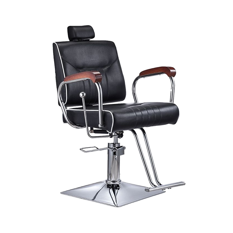 PROFESSIONAL EQUIPMENT BARBER CHAIR (BLACK) B63-CH030 | KARRIGE E ZEZË