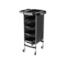 PROFESSIONAL EQUIPMENT SALON TROLLEY (BLACK) B64-ST017