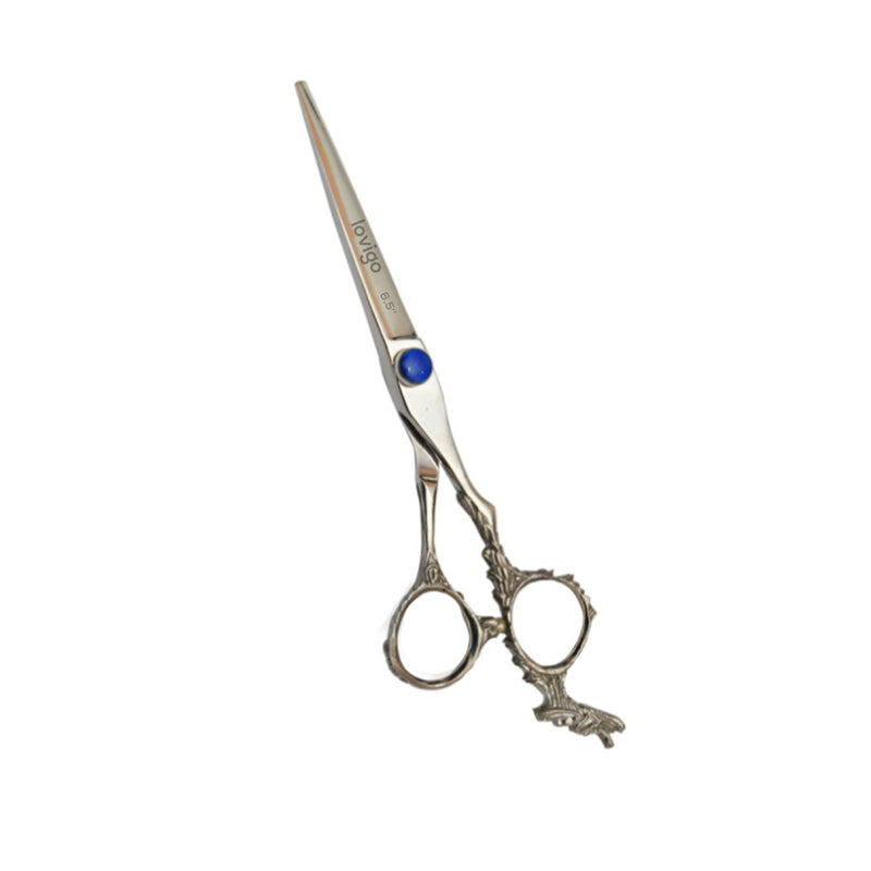 LOVIGO CUTTING SCISSORS DRAGON POLISH 6.5INCH 105 & MEDIUM BAG 