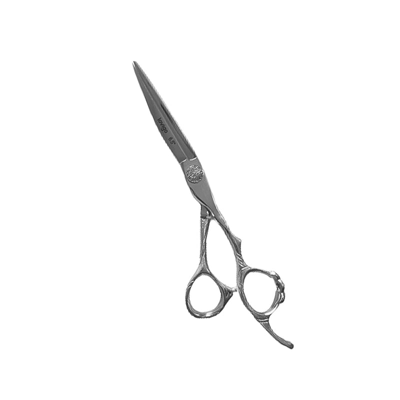 LOVIGO CUTTING SCISSORS DRAGON SILVER 6.5INCH & MEDIUM BAG