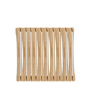 ALLURE WOODEN HAIR ROLLERS 1 1X10PCS