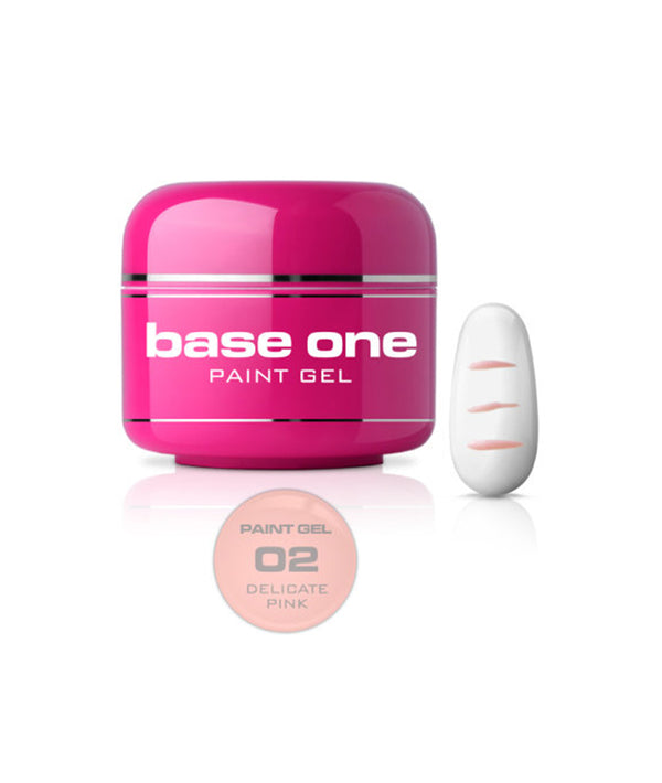 SILCARE BASE ONE UV PAINT GEL 02 DELICATE PINK 5G