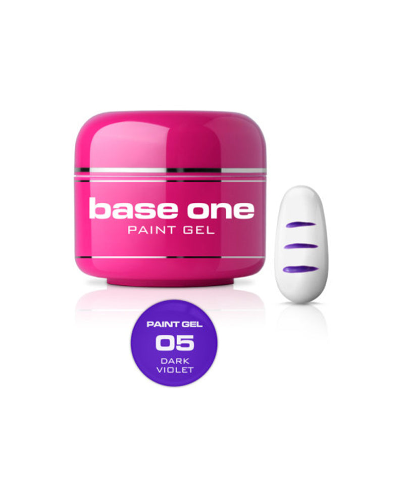 SILCARE BASE ONE UV PAINT GEL 05 DARK VIOLET 5G