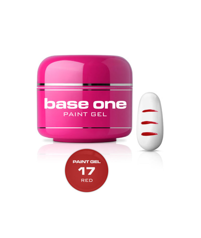 SILCARE BASE ONE UV PAINT GEL 17 RED 5G