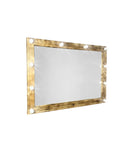 PROFESSIONAL EQUIPMENT WOODEN MAKEUP MIRROR WITH LIGHTING 0014H 135X100cm