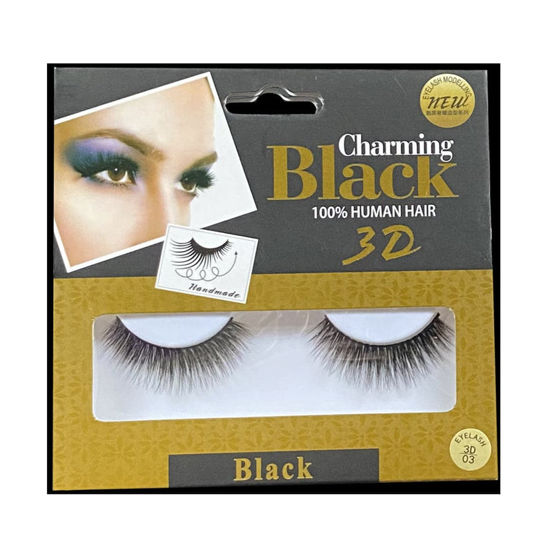 ALLURE CHARMING BLACK EYELASH 3D 03 | QERPIKË BLLOK