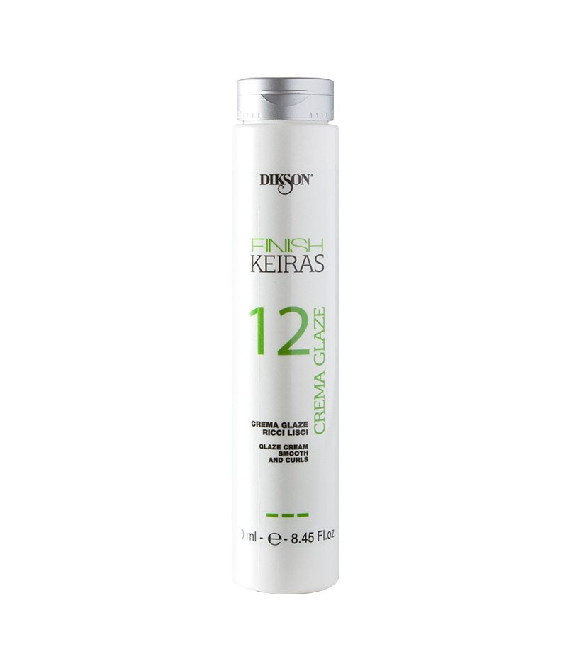 DIKSON KEIRAS FINISH GLAZE CREAM FOR STRAIGHT & CURLY 12 250ML