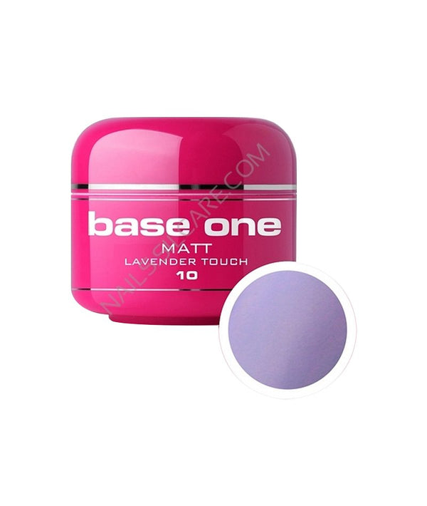 SILCARE BASE ONE UV GEL COLOR MATT LAVENDER TOUCH 10 5G