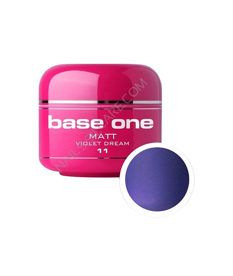 SILCARE BASE ONE UV GEL COLOR MATT VIOLET DREAM 11 5G