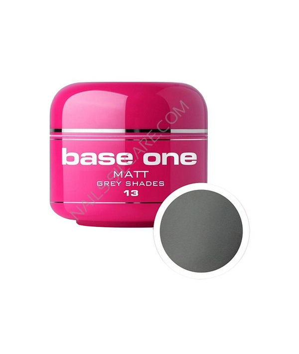 SILCARE BASE ONE UV GEL COLOR MATT GREY SHADES 13 5G