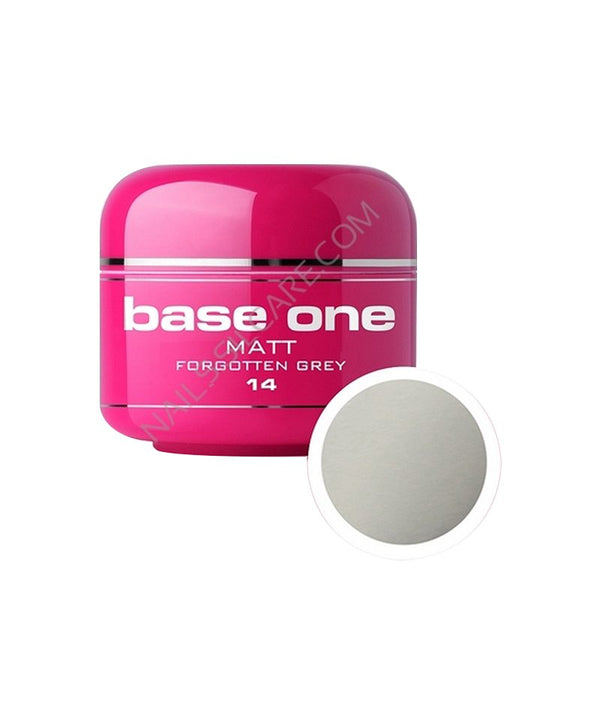 SILCARE BASE ONE UV GEL COLOR MATT FORGOTTEN GEY 14 5G